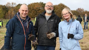 HC-One supports the Woodland Trust with tree planting event